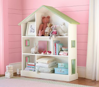 use dollhouse bookcase